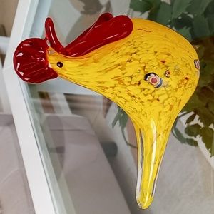 Glass Rooster